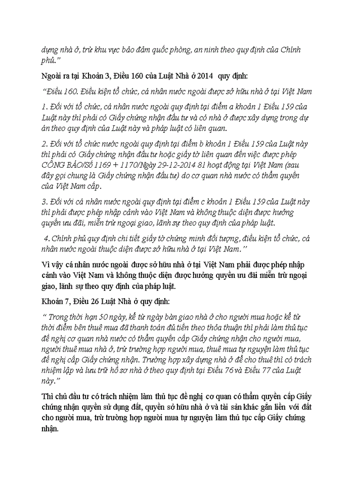 image for page Anh chị hãy đánh giá và phân tích các quy định chính sách pháp luật và thực trạng áp dụng các chính sách ở Việt Nam Đề xuất giải pháp hoàn thiện chính sách pháp luật đó trong thời gian tới Về chính sách nhà ở cho người Việt Nam định cư ở nước ngoài và người nước ngoài tại Việt Nam