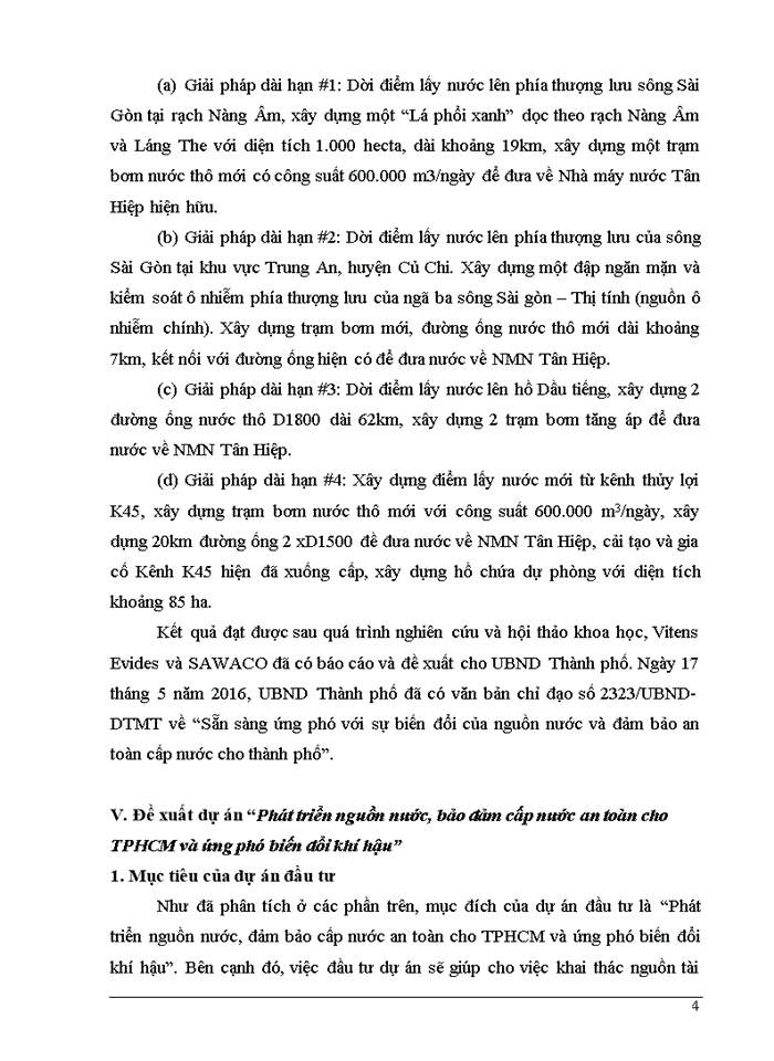 image for page Phát triển nguồn nước bảo đảm cấp nước an toàn cho TPHCM và ứng phó biến đổi khí hậu