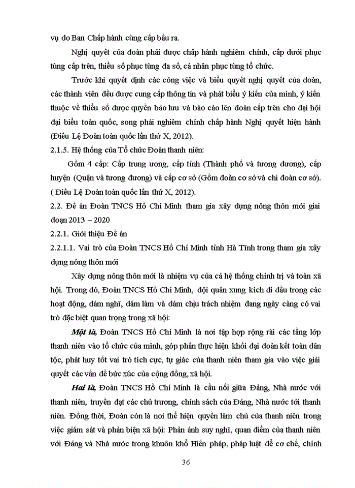 image for page ThS Tổ chức thực thi Đề án Đoàn TNCS Hồ Chí Minh tham gia xây dựng nông thôn mới giai đoạn 2013 2020 tại tỉnh Hà Tĩnh