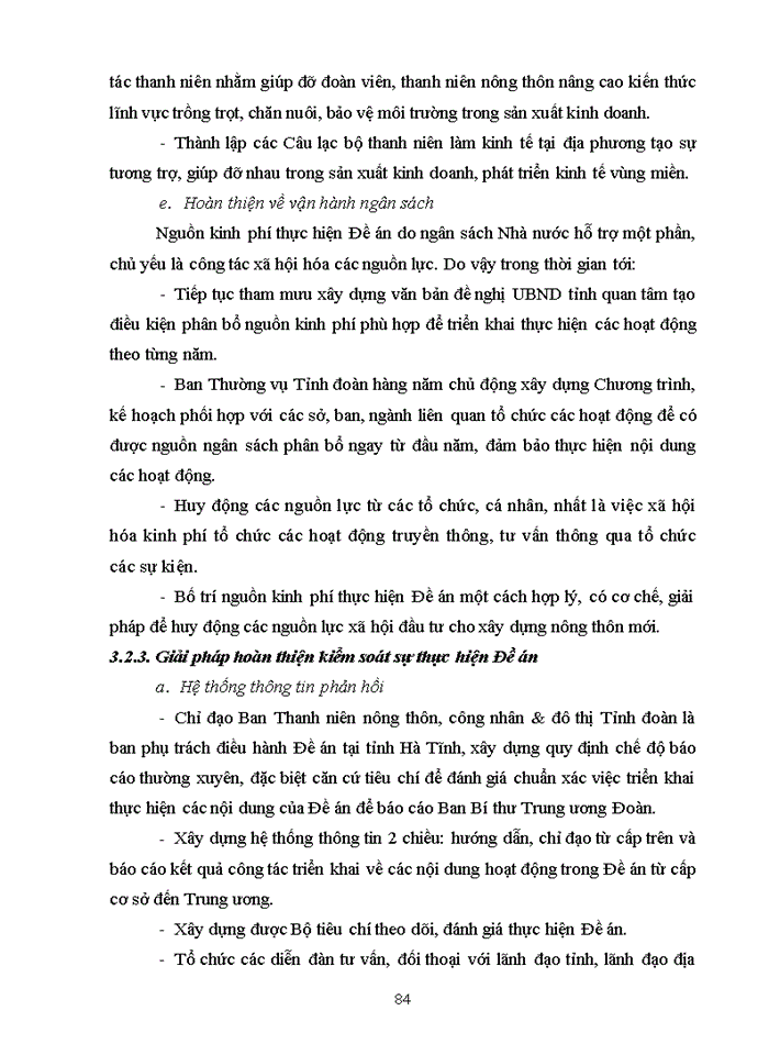 image for page ThS Tổ chức thực thi Đề án Đoàn TNCS Hồ Chí Minh tham gia xây dựng nông thôn mới giai đoạn 2013 2020 tại tỉnh Hà Tĩnh