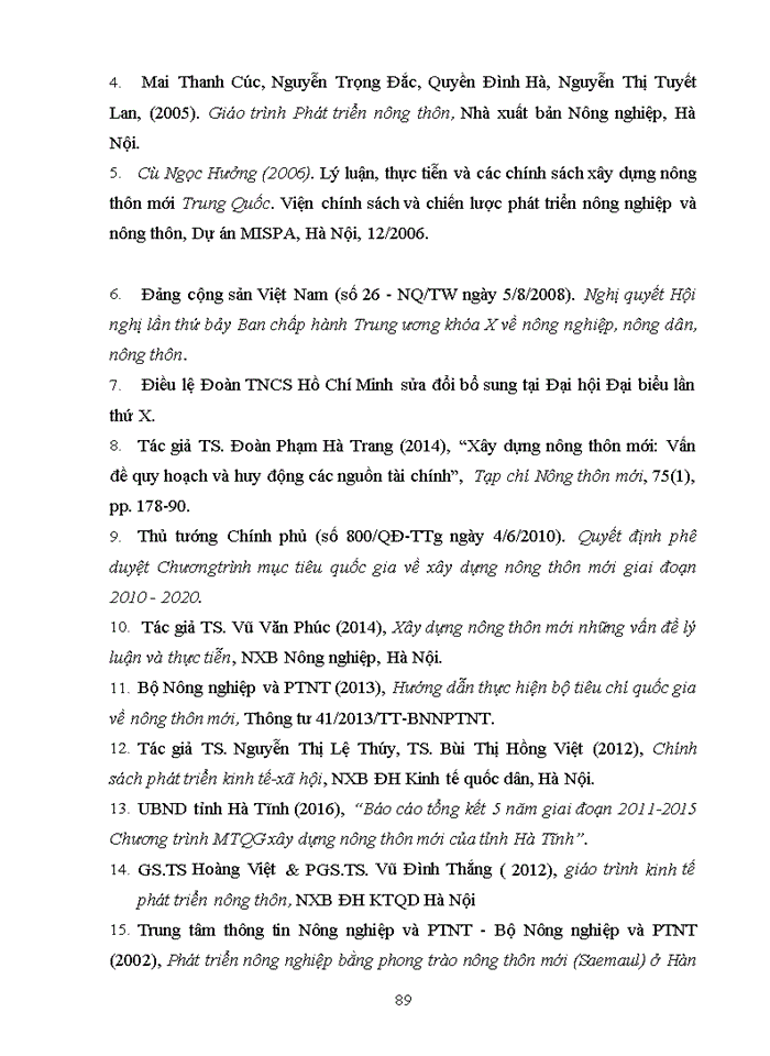 image for page ThS Tổ chức thực thi Đề án Đoàn TNCS Hồ Chí Minh tham gia xây dựng nông thôn mới giai đoạn 2013 2020 tại tỉnh Hà Tĩnh