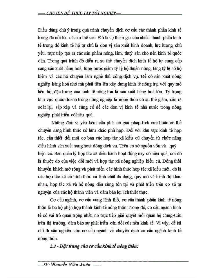 image for page Định hướng và các giải pháp chủ yếu nhằm thúc đẩy quá trình chuyển dịch cơ cấu ngành kinh tế nông thôn ở tỉnh Bắc Ninh giai đoạn 2003 - 2010