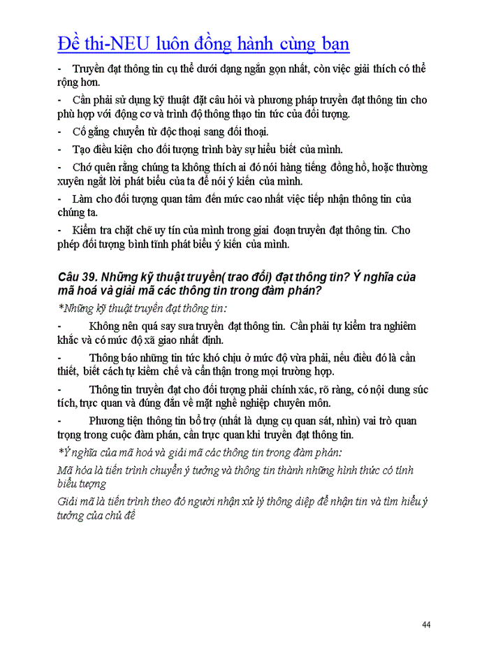 image for page MÔN GIAO DỊCH ĐÀM PHÁN