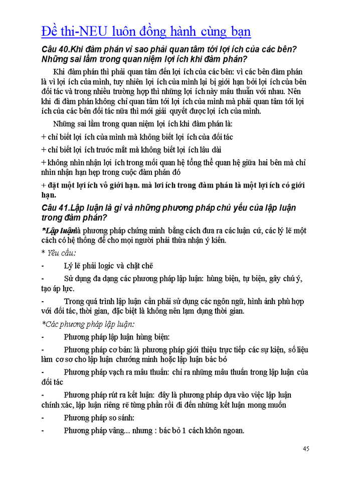 image for page MÔN GIAO DỊCH ĐÀM PHÁN