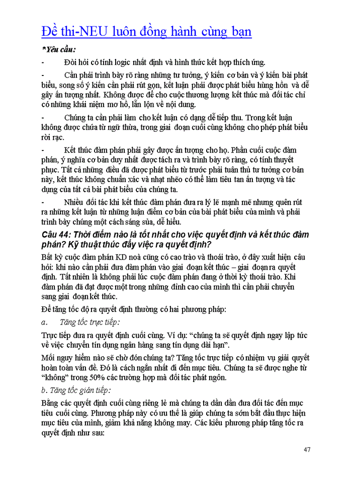 image for page MÔN GIAO DỊCH ĐÀM PHÁN