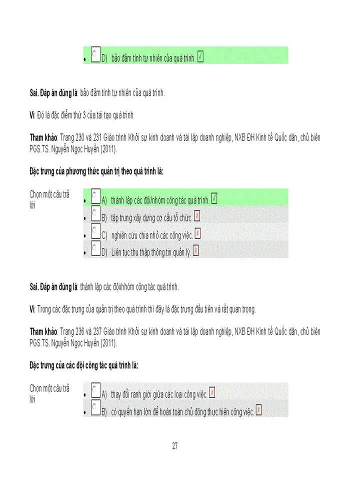 image for page NGÂN HÀNG CÂU HỎI TRẮC NGHIỆM MÔN TÁI LẬP DOANH NGHIỆP