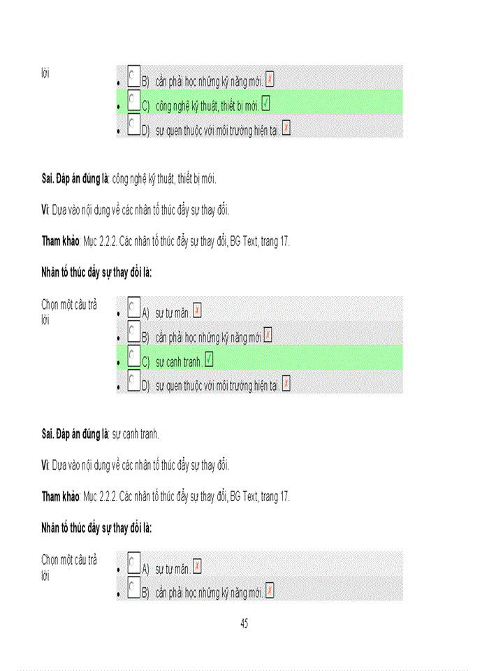 image for page NGÂN HÀNG CÂU HỎI TRẮC NGHIỆM MÔN TÁI LẬP DOANH NGHIỆP