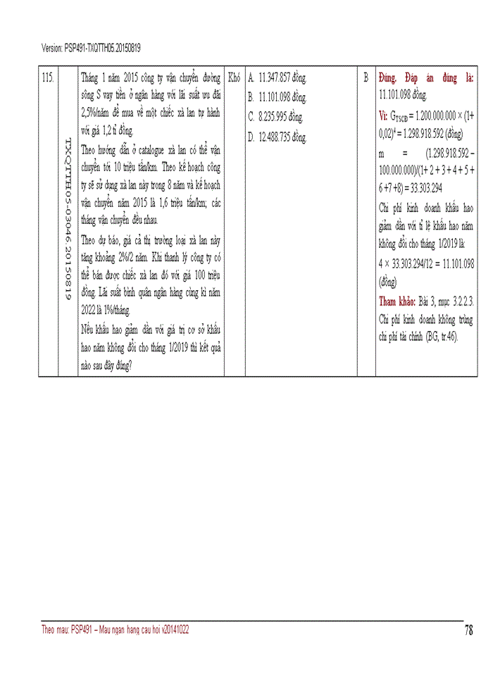 image for page NGÂN HÀNG CÂU HỎI TRẮC NGHIỆM QUẢN TRỊ CHI PHÍ KINH DOANH