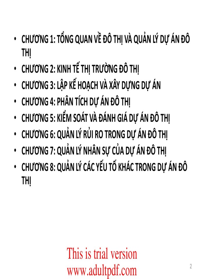 image for page QUẢN LÝ DỰ ÁN ĐÔ THỊ