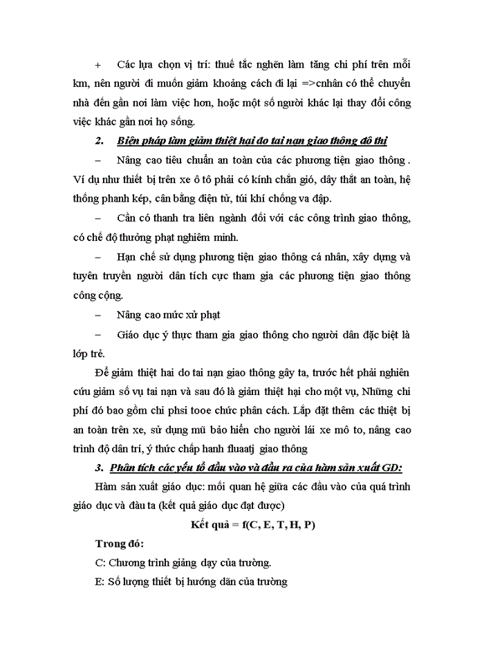 image for page Câu Hỏi ôn Tập Kinh Tế đô Thị