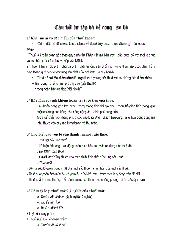 image for page C u hái n tËp vµ Ò c ng s bé