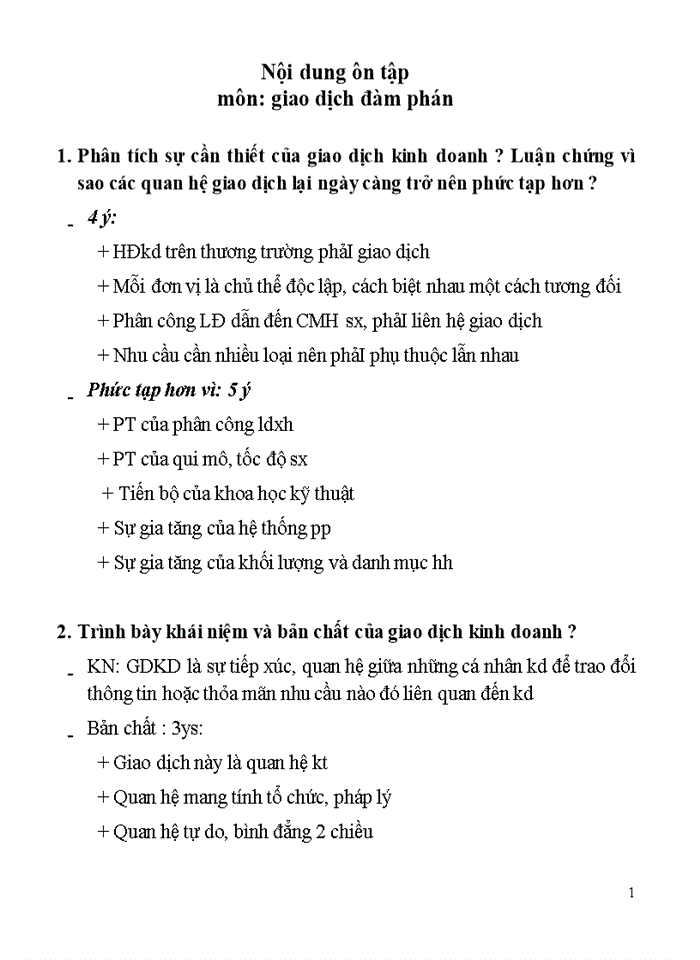 image for page Nội dung ôn tập môn giao dịch đàm phán