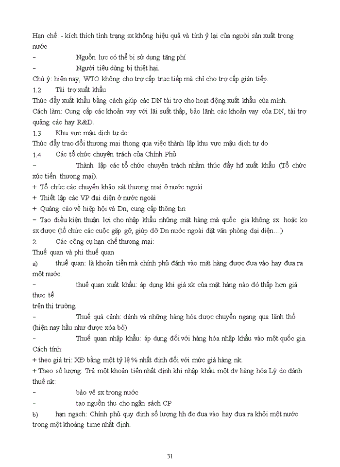 image for page ĐỀ CƯƠNG ÔN THI KINH DOANH QUỐC TẾ 2017