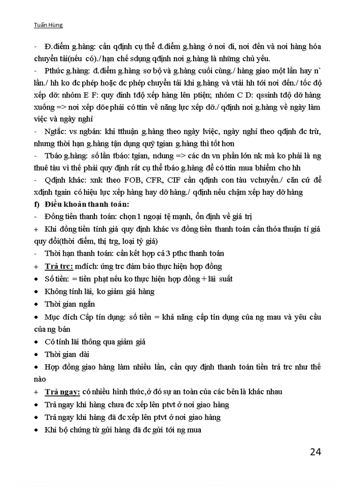 image for page ĐỀ CƯƠNG QUẢN TRỊ KINH DOANH THƯƠNG MẠI QUỐC TẾ