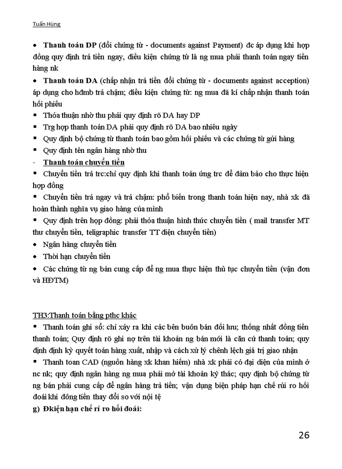 image for page ĐỀ CƯƠNG QUẢN TRỊ KINH DOANH THƯƠNG MẠI QUỐC TẾ