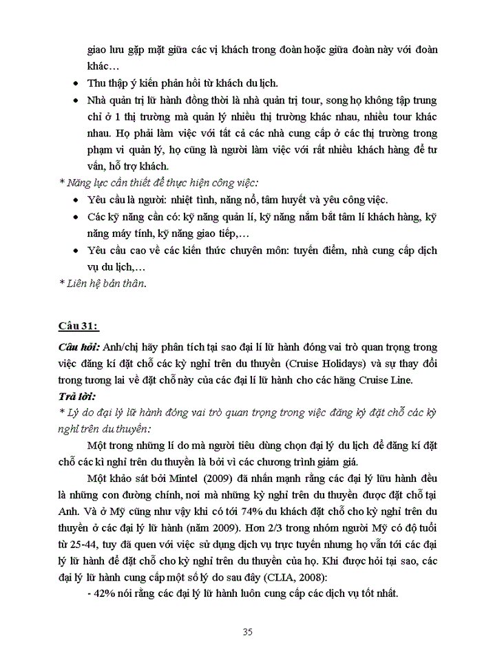 image for page ĐỀ CƯƠNG ÔN TẬP QUẢN TRỊ KINH DOANH LỮ HÀNH