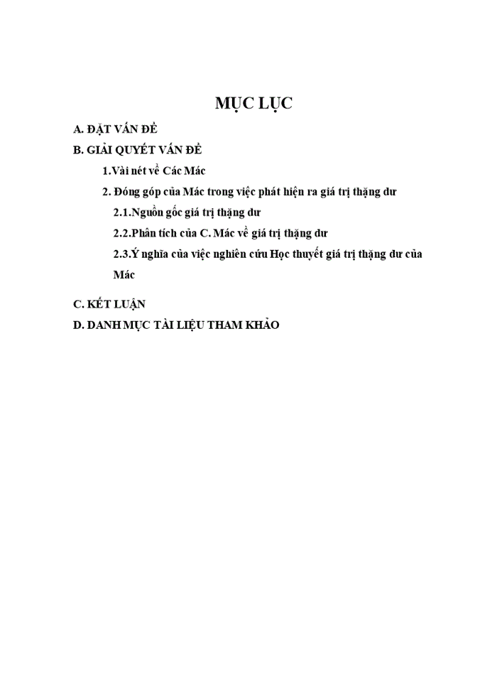 image for page Đóng góp của Mác trong việc phát hiện ra giá trị thặng dư