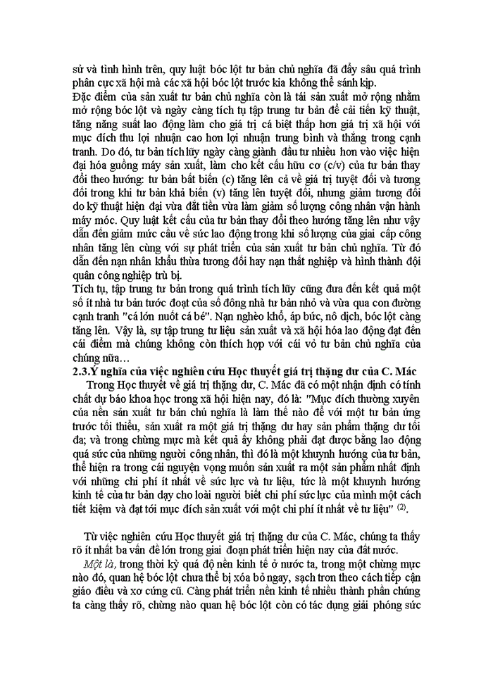 image for page Đóng góp của Mác trong việc phát hiện ra giá trị thặng dư