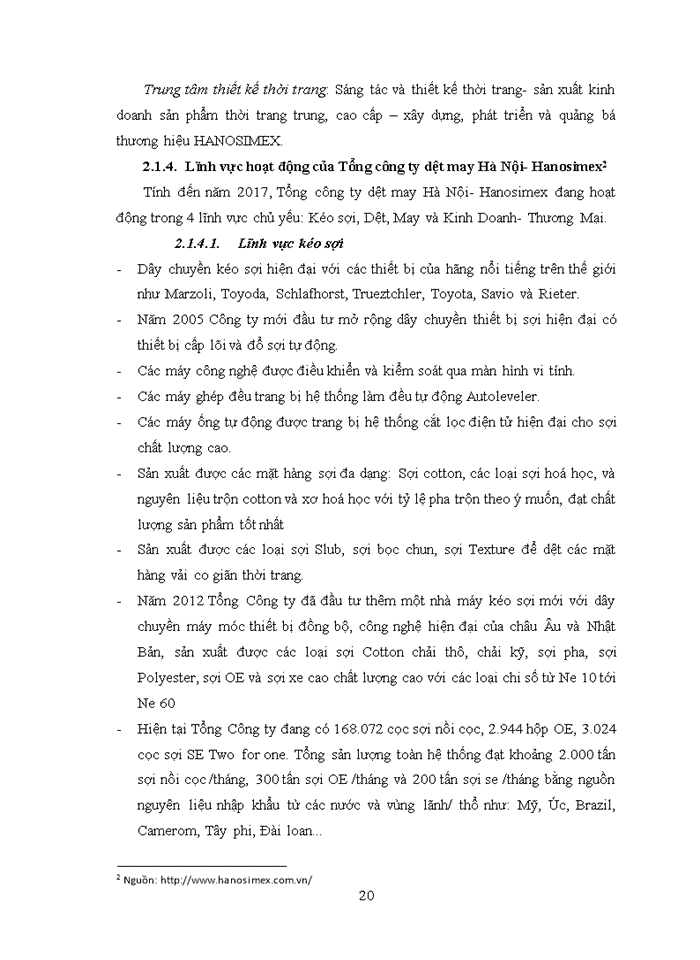 image for page Thực tiễn giao kết và thực hiện hợp đồng gia công quốc tế hàng may mặc tại Công ty Cổ phần dệt may Hà Nội- Hanosimex