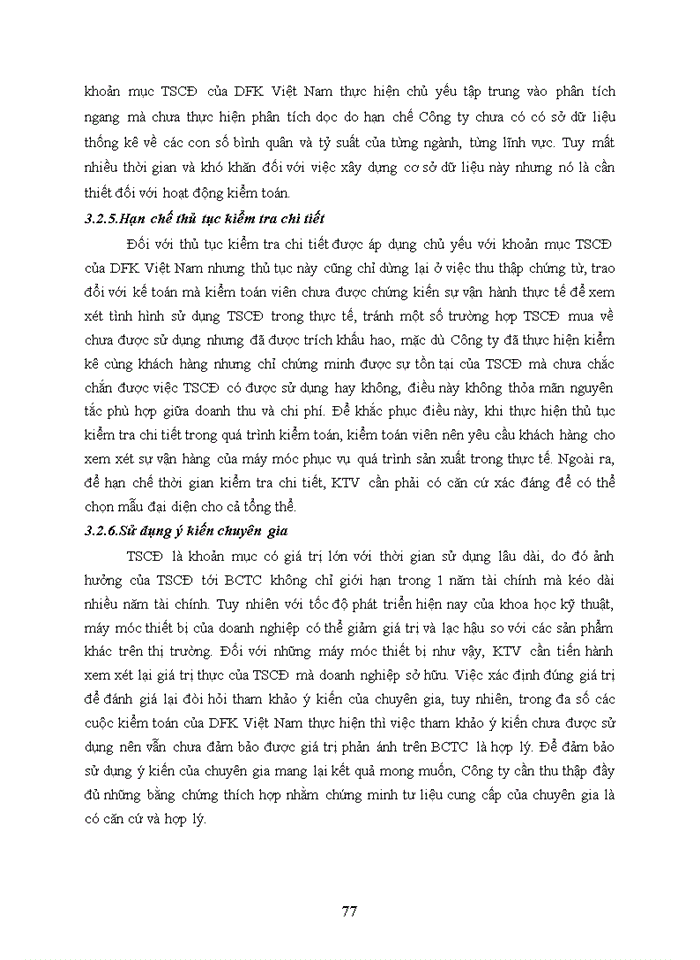 image for page QUY TRÌNH KIỂM TOÁN TSCĐ VÀ KHẤU HAO TSCĐ TRONG KIỂM TOÁN BÁO CÁO TÀI CHÍNH DO CÔNG TY TNHH KIỂM TOÁN DFK VIỆT NAM