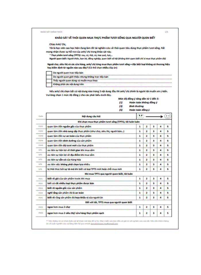 image for page ẢNH HƯỞNG CỦA CÁC YẾU TỐ TÂM LÝ ĐẾN HÀNH VI MUA HÀNG TỪ NGƯỜI QUEN BIẾT NGHIÊN CỨU TRƯỜNG HỢP MUA THỰC PHẨM TƯƠI SỐNG TẠI HÀ NỘI