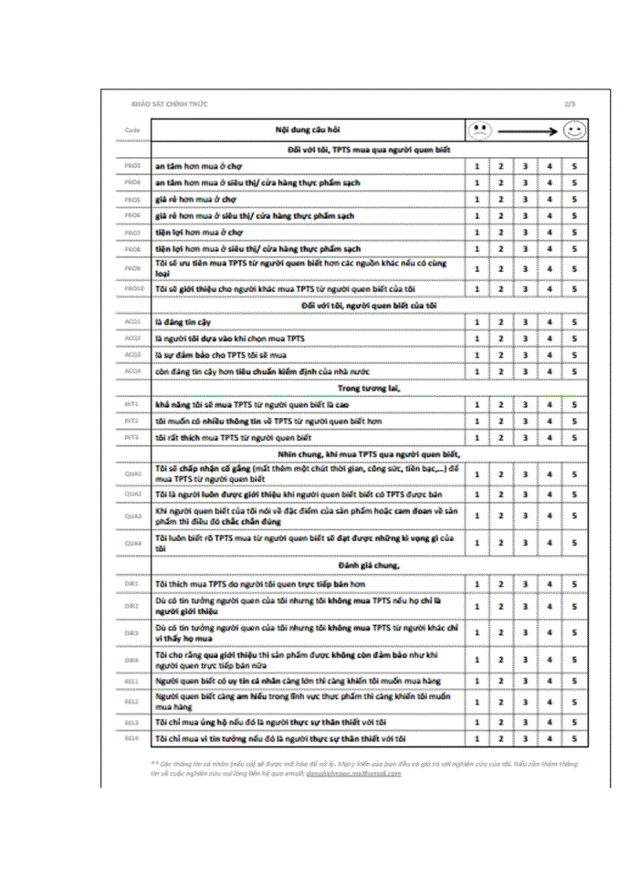 image for page ẢNH HƯỞNG CỦA CÁC YẾU TỐ TÂM LÝ ĐẾN HÀNH VI MUA HÀNG TỪ NGƯỜI QUEN BIẾT NGHIÊN CỨU TRƯỜNG HỢP MUA THỰC PHẨM TƯƠI SỐNG TẠI HÀ NỘI