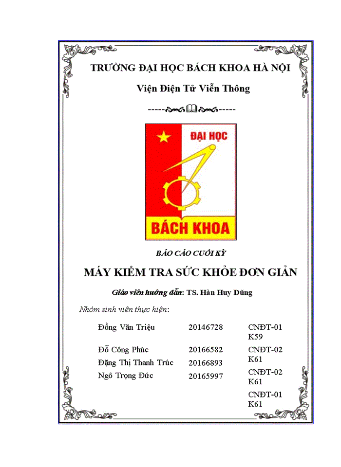image for page MÁY KIỂM TRA SỨC KHỎE ĐƠN GIẢN