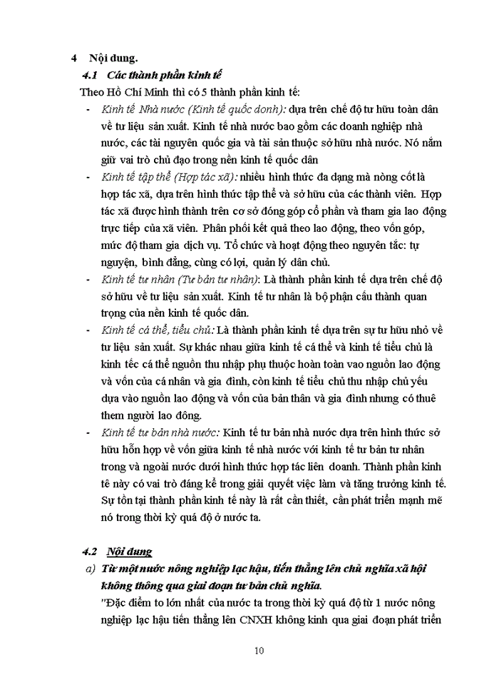 image for page TƯ TƯỞNG HỒ CHÍ MINH Tại sao Hồ Chí Minh chủ trương thực hiện cơ cấu kinh tế hàng hóa nhiều thành phần trong thời kỳ quá độ lên chủ nghĩa xã hội ở Việt Nam