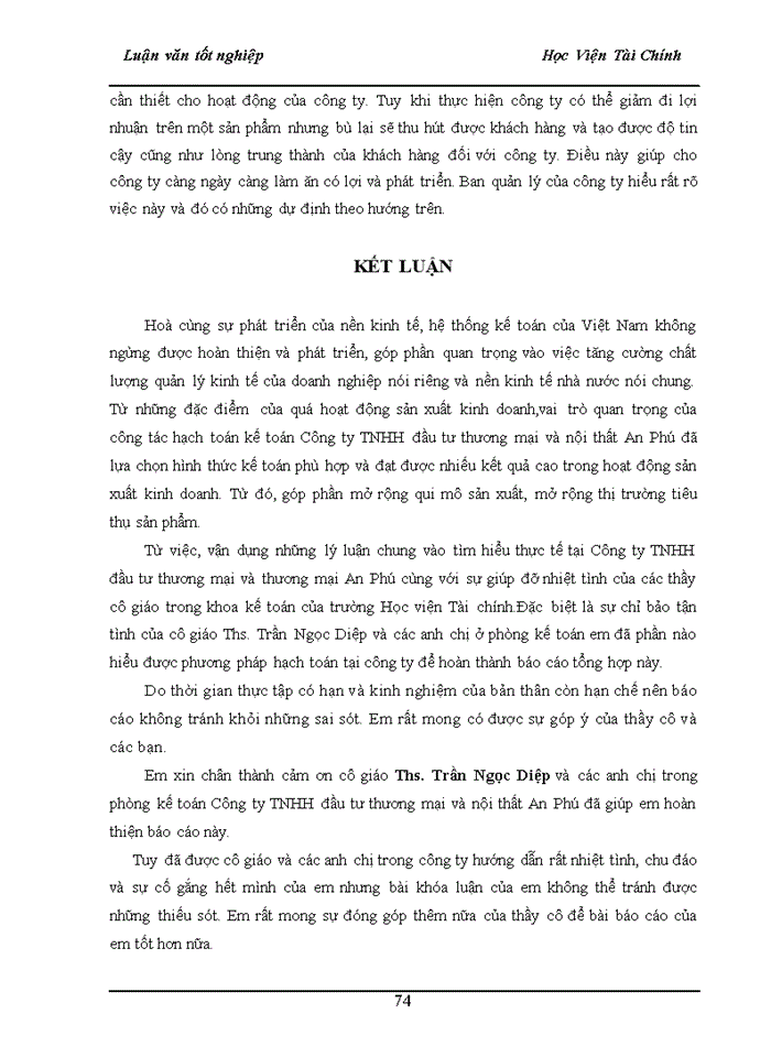 image for page THS THỰC TRẠNG VỀ KẾ TOÁN BÁN HÀNG VÀ XÁC ĐỊNH KẾT QUẢ KINH DOANH TẠI CÔNG TY TNHH THƯƠNG MẠI VÀ NỘI THẤT AN PHÚ