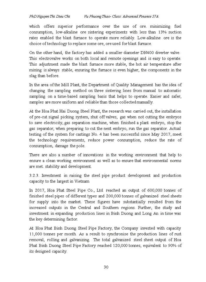 image for page TIẾNG ANH Business operations of Hoa Phat Group