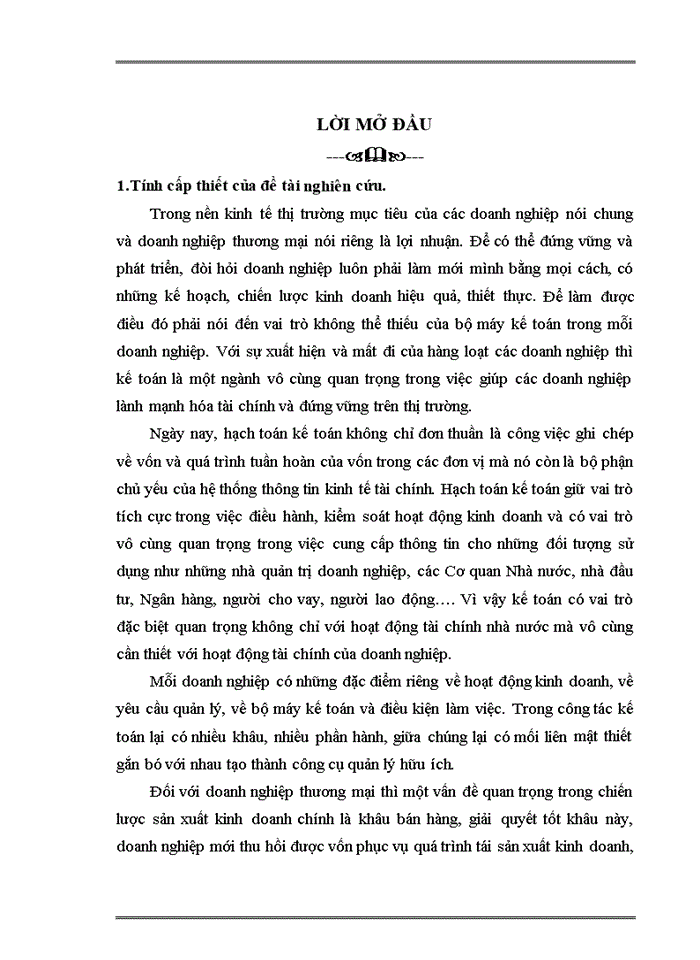 image for page Hoàn thiện công tác kế toán bán hàng và xác định kết quả kinh doanh tại Công ty TNHH Đầu tư thương mại và dịch vụ Tân Thuận Thảo