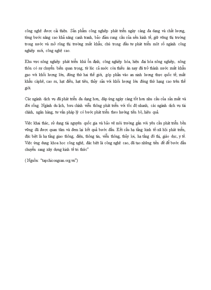 image for page PHÂN TÍCH NĂM QUAN ĐIỂM CNH-HĐH CỦA ĐẢNG THỜI KÌ ĐỔI MỚI VÀ LIÊN HỆ THỰC TẾ VỚI ĐỊA PHƯƠNG