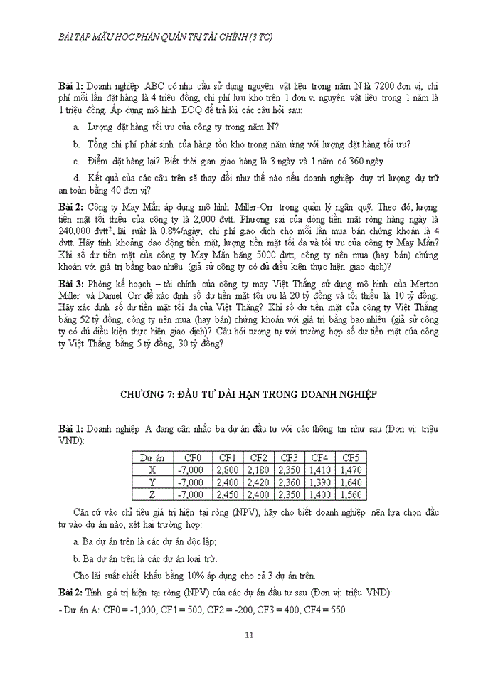 image for page Báo cáo TỔNG QUAN VỀ TÀI CHÍNH DOANH NGHIỆP