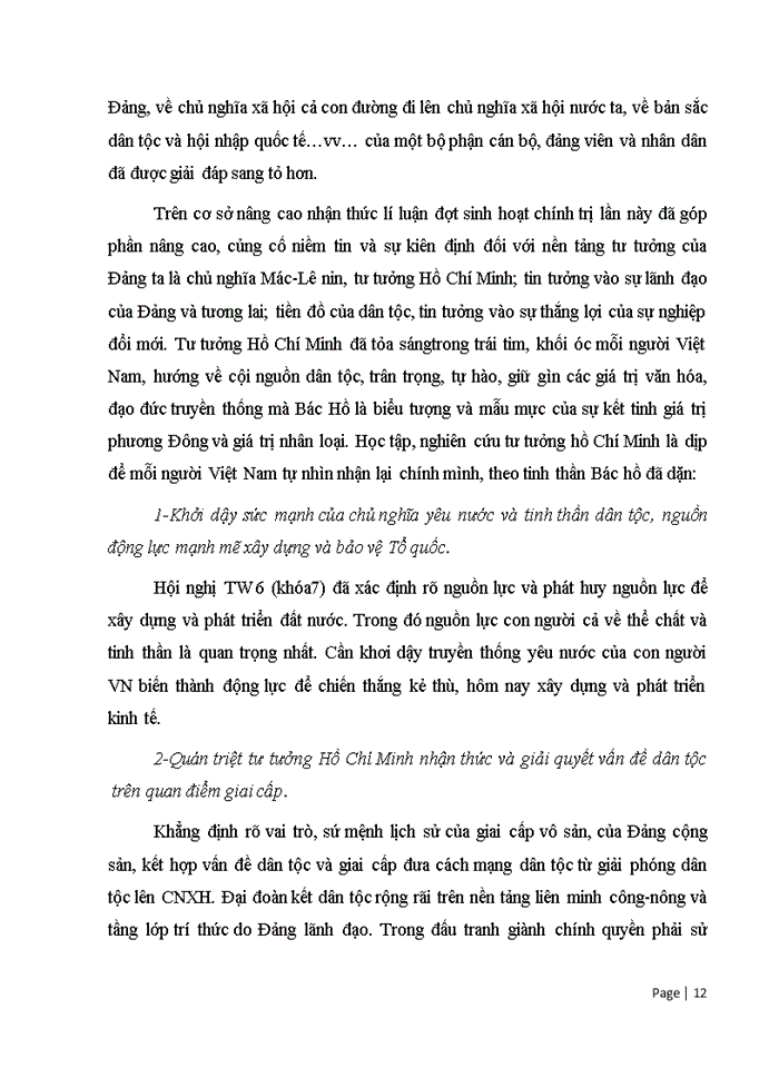 image for page Phân tích luận điểm của Hồ Chí Minh Tất cả các dân tộc trên thế giới đều sinh ra bình đẳng dân tộc nào cũng có quyền sống quyền sung sướng và quyền tự do