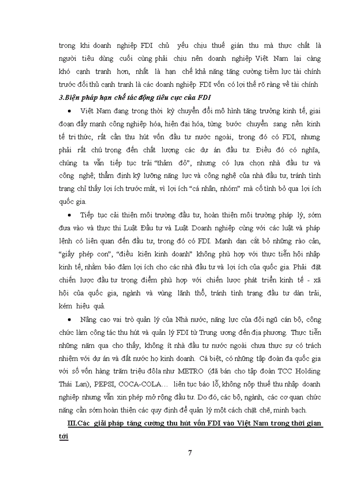 image for page Những tác động tiêu cực của FDI đối với Việt Nam và một số giải pháp tăng cường FDI vào Việt Nam trong những năm tới