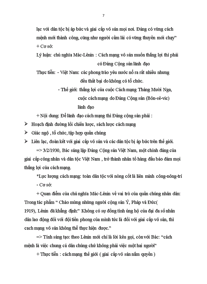 image for page Muốn cứu nước và giải phóng dân tộc không còn con đường nào khác con đường cách mạng vô sản