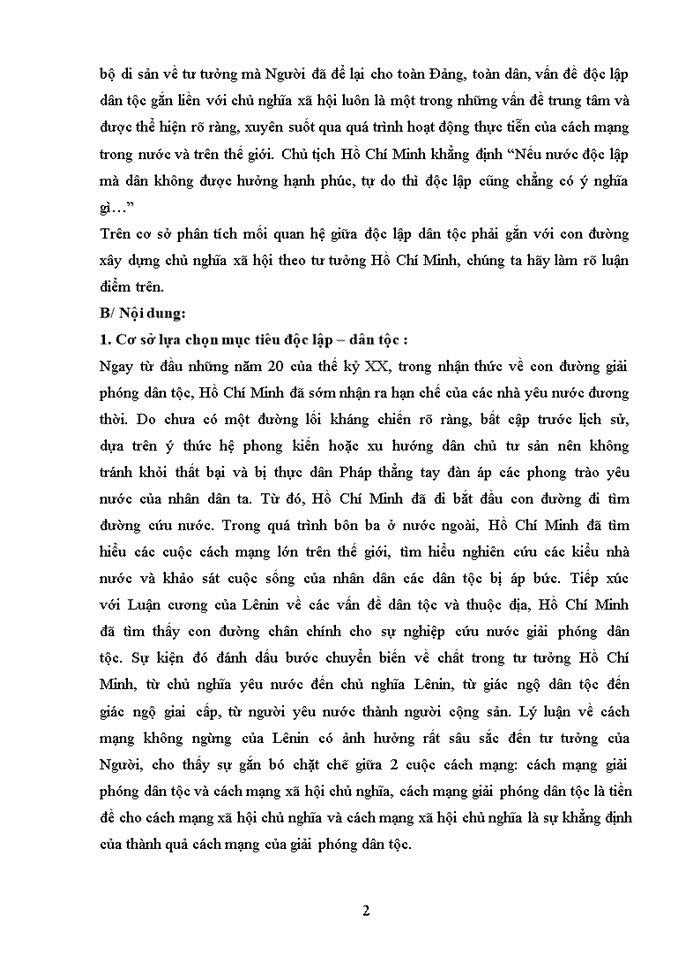 image for page Nước độc lập mà dân không được hưởng hạnh phúc tự do thì độc lập cũng chẳng có ý nghĩa gì