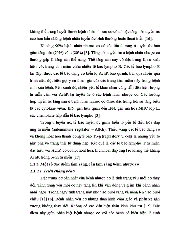 image for page NGHIÊN CỨU ĐẶC ĐIỂM HÌNH ẢNH VÀ GIÁ TRỊ CỦA CỘNG HƯỞNG TỪ TRONG ĐÁNH GIÁ TỔN THƯƠNG TUYẾN ỨC Ở BỆNH NHÂN NHƯỢC CƠ