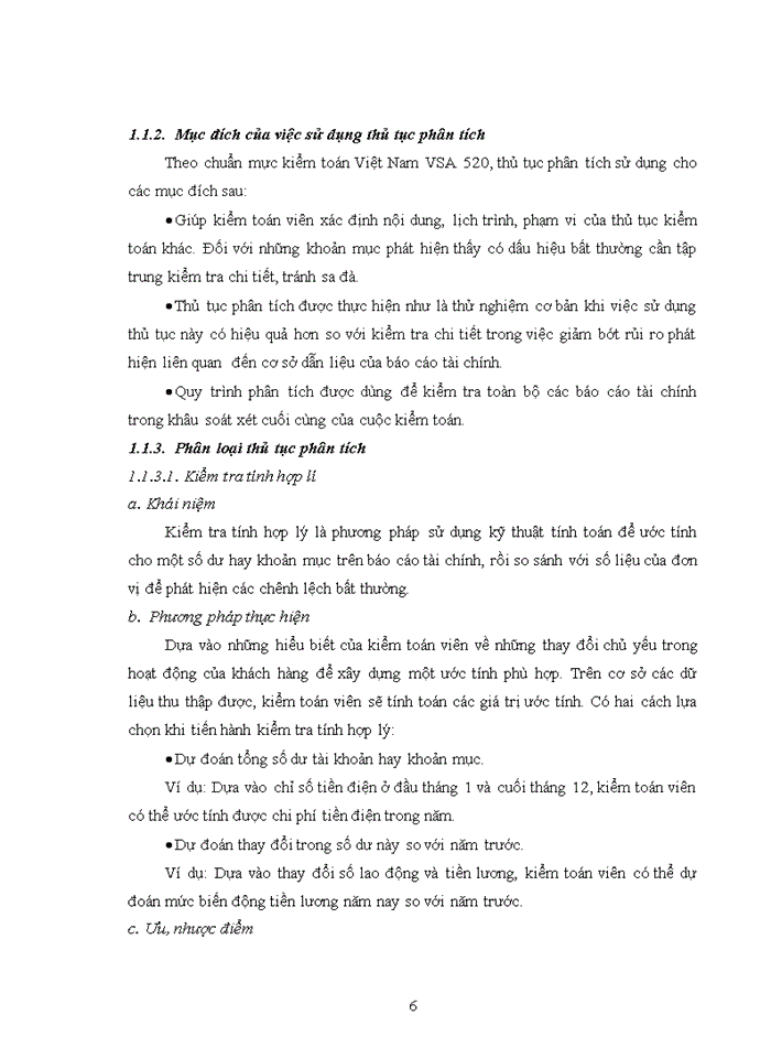 image for page Vận dụng thủ tục phân tích trong giai đoạn lập kế hoạch kiểm toán