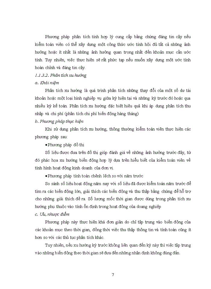 image for page Vận dụng thủ tục phân tích trong giai đoạn lập kế hoạch kiểm toán