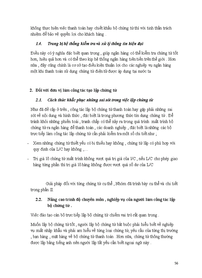 image for page Chứng từ trong thực hiện hợp đồng mua bán hàng hóa quốc tế