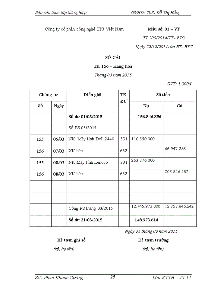 image for page Tổ chức công tác kế toán tại công ty cổ phần công nghệ tts việt nam