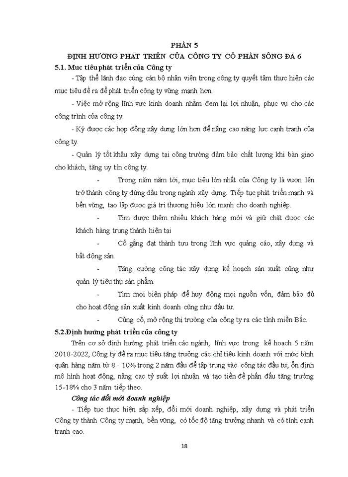 image for page Công ty cổ phần sông đà 6