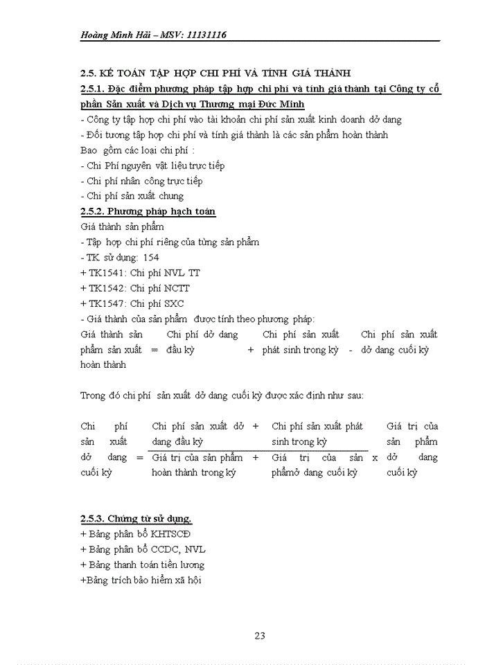 image for page Báo cáo tại Công ty Cổ phần Sản xuất và dịch vụ thương mại Đức Minh