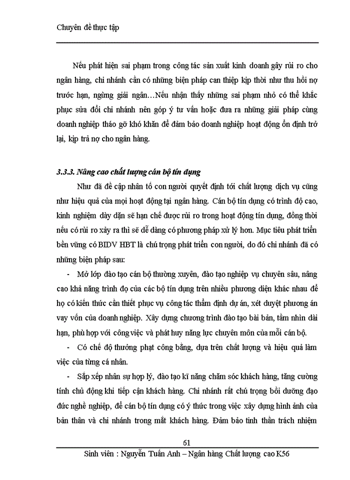 image for page Nâng cao chất lượng cho vay đối với doanh nghiệp vừa và nhỏ tại Ngân hàng TMCP Đầu Tư và Phát Triển Việt Nam-Chi nhánh Hai Bà Trưng