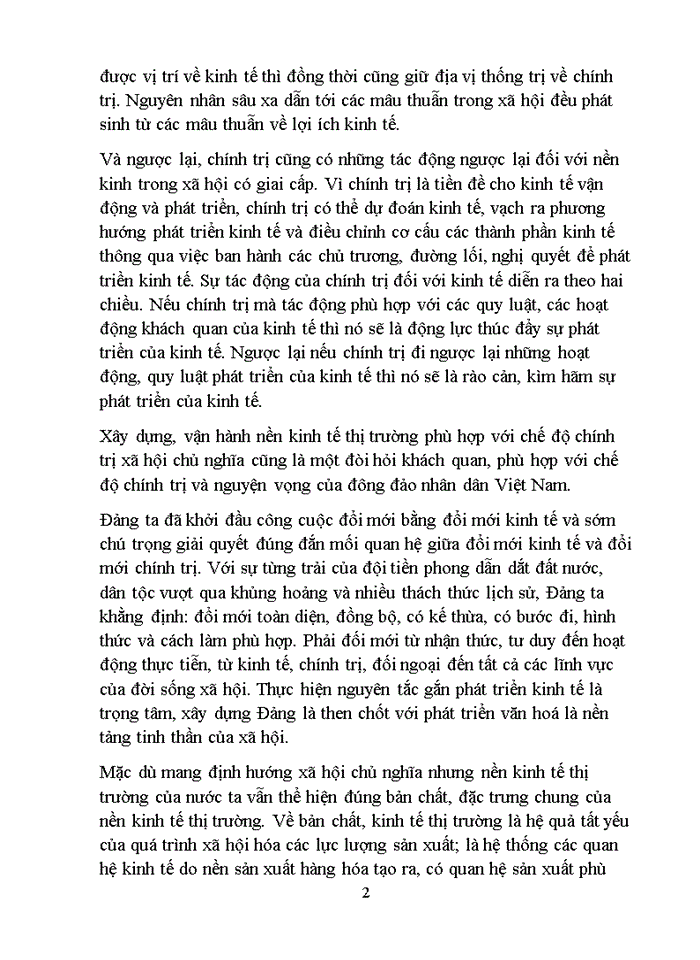 image for page Đổi mới tư duy về kinh tế chính trị trong đó nhận thức về mối quan hệ giữa đổi mới kinh tế và đổi mới học thuyết chình trị là hết sức quan trọng Bằng kiến thức của sinh viên khối ngành kinh tế và kiến thức môn học hãy phân tích và chứng minh vấn đề trên