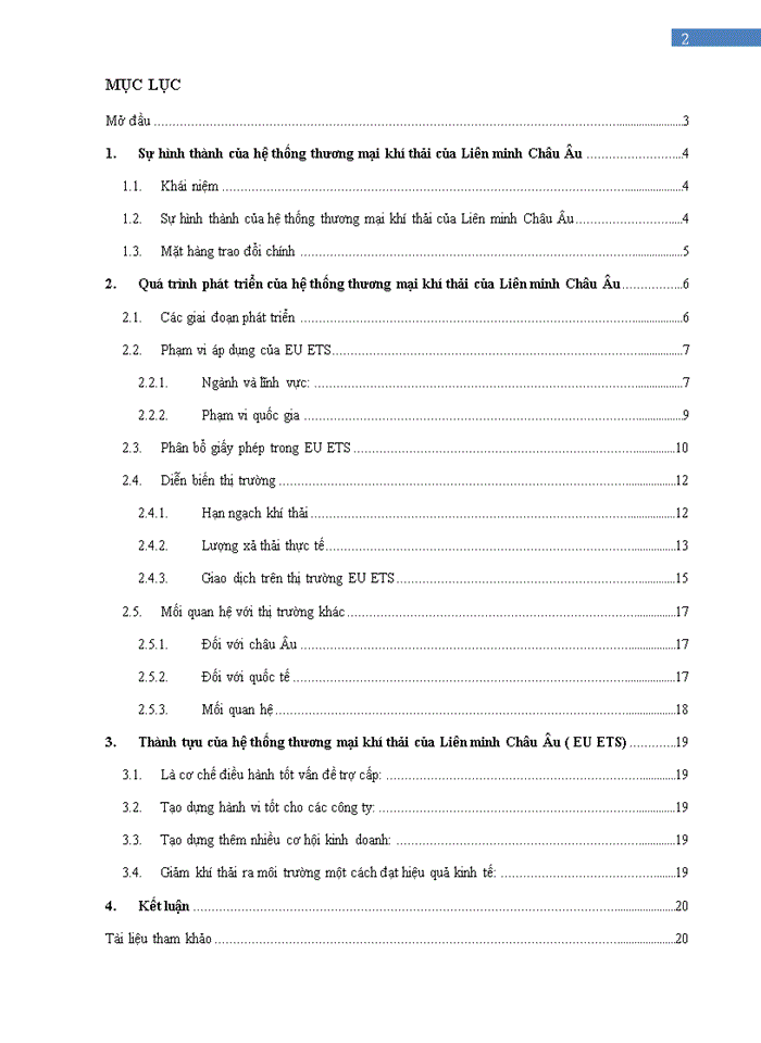 image for page Trình bày sự hình thành và phát triển của hệ thống thương mại khí thải của Liên minh Châu Âu