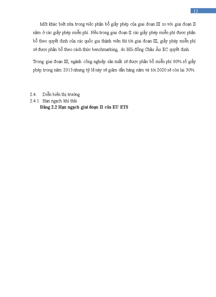 image for page Trình bày sự hình thành và phát triển của hệ thống thương mại khí thải của Liên minh Châu Âu