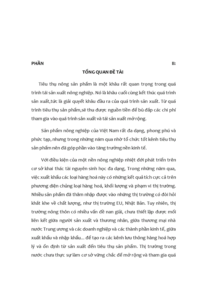 image for page Thực trạng và giải pháp cho vấn đề tiêu thụ nông sản ở Việt nam