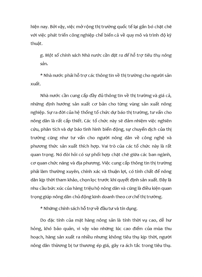 image for page Thực trạng và giải pháp cho vấn đề tiêu thụ nông sản ở Việt nam